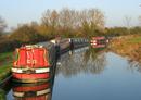 Canal boats - Autumn